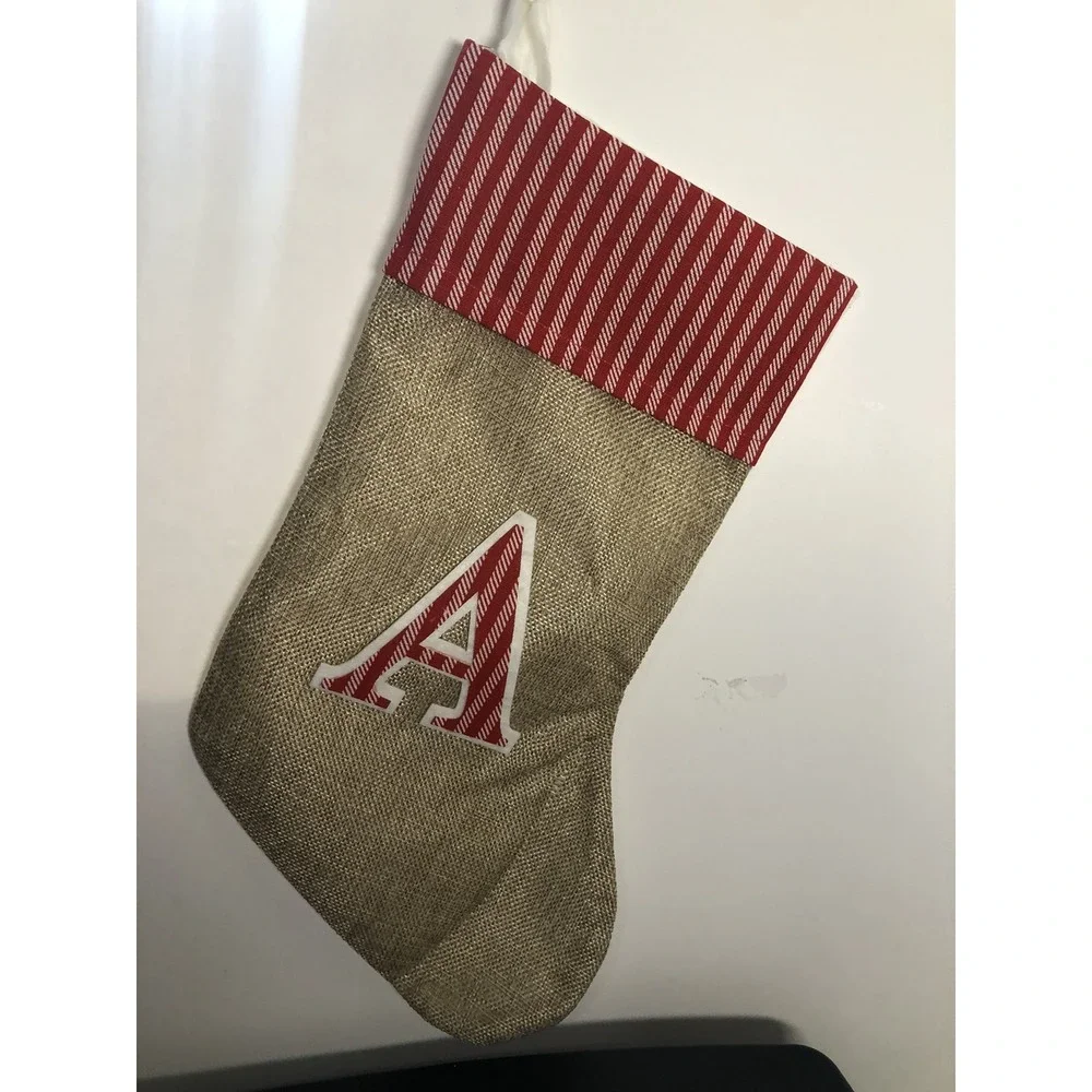 Christmas‎ Felt Stocking Decoration Set of 5 — Holiday Socks Ornaments